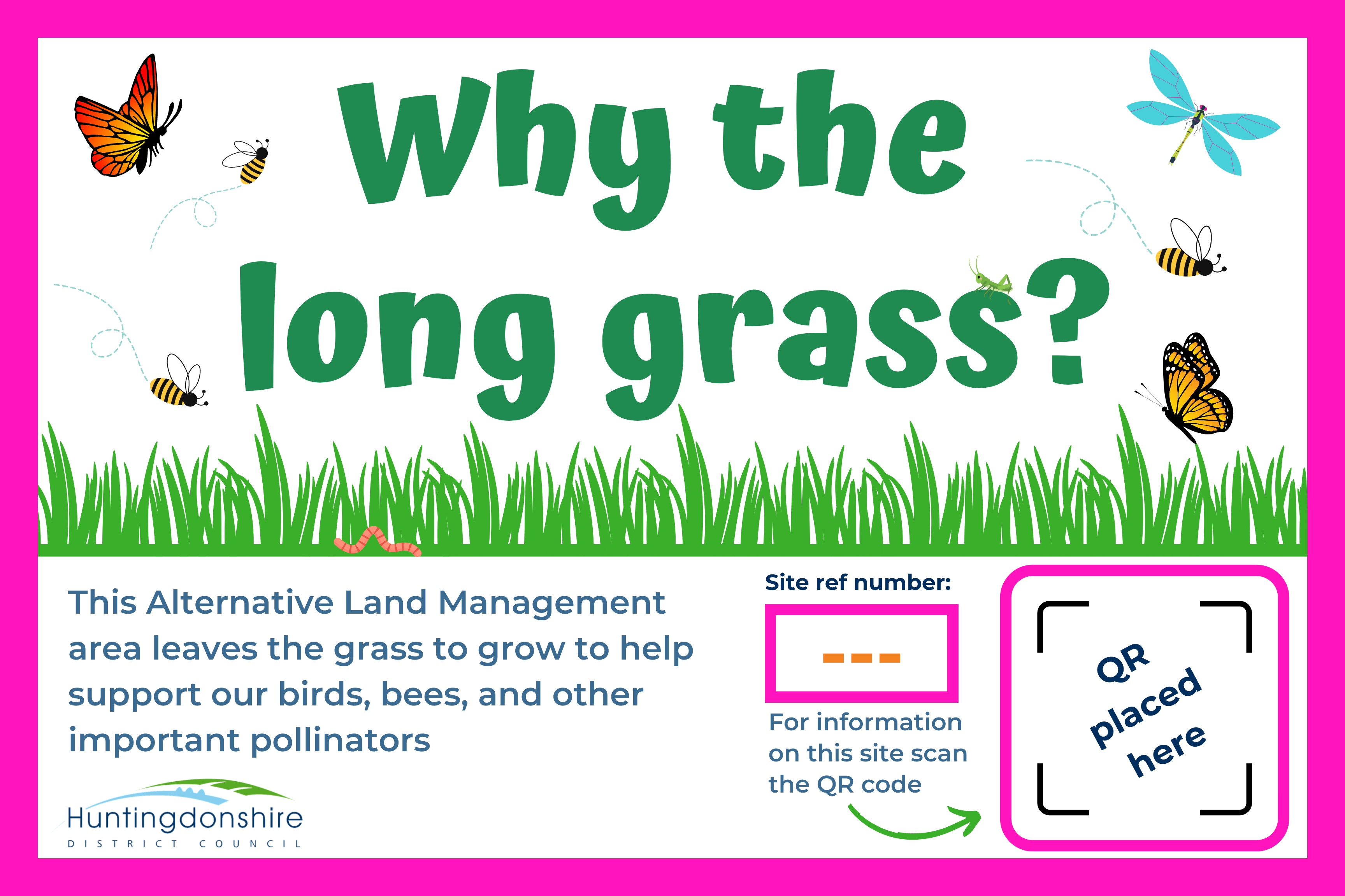 Why the long grass sign
